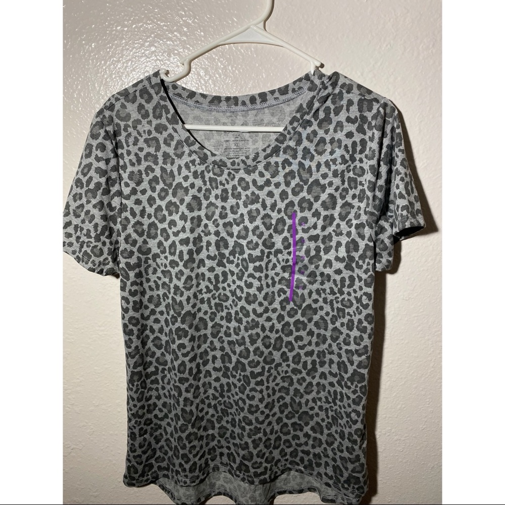 Leopard print T-shirt